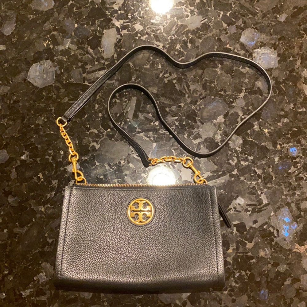 Tory Burch Carson zip top crossbody bag